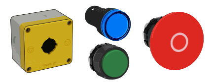 Ho & N 6 Boutons Poussoir Interrupteur Vert à Impulsion pour Aiguillages