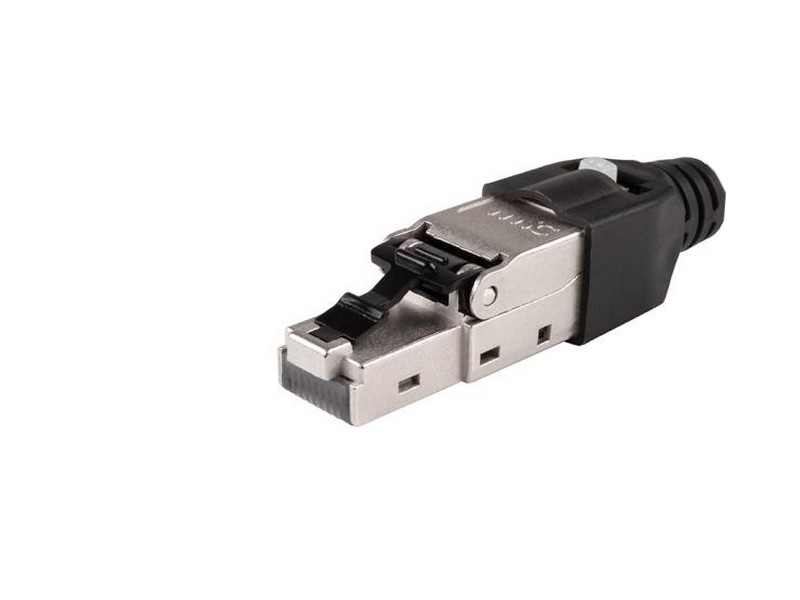 Connecteur RJ45 mâle Cat 6A pour prolongation  