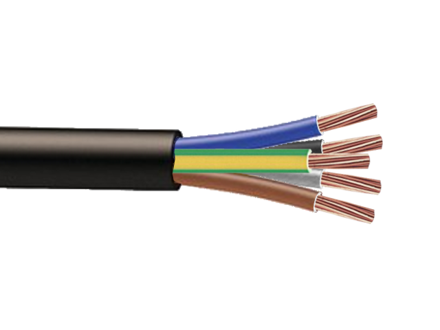 Cable RO2V 5G6mm² à la coupe (minimum 10m)