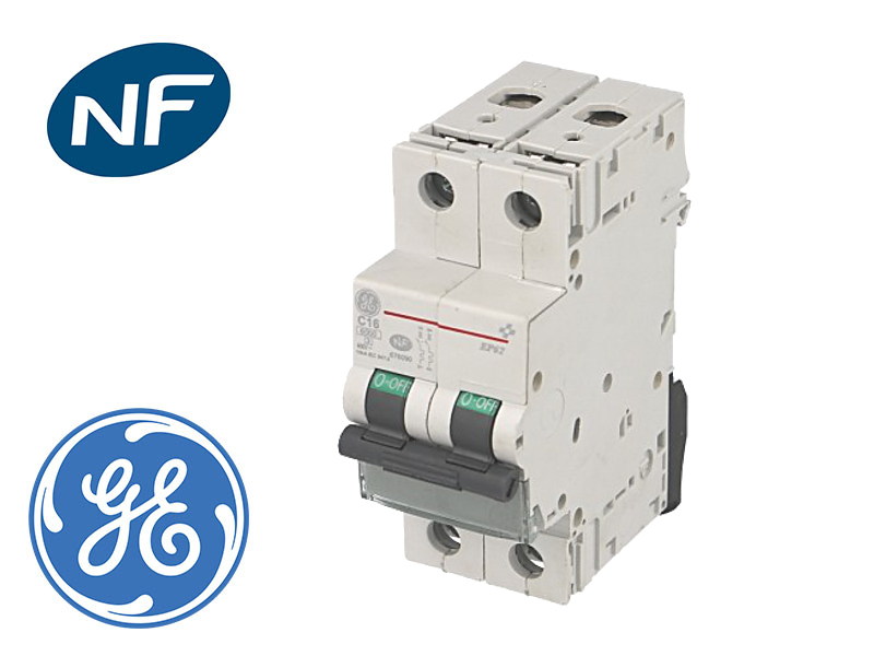 Disjoncteur modulaire bipolaire General Electric