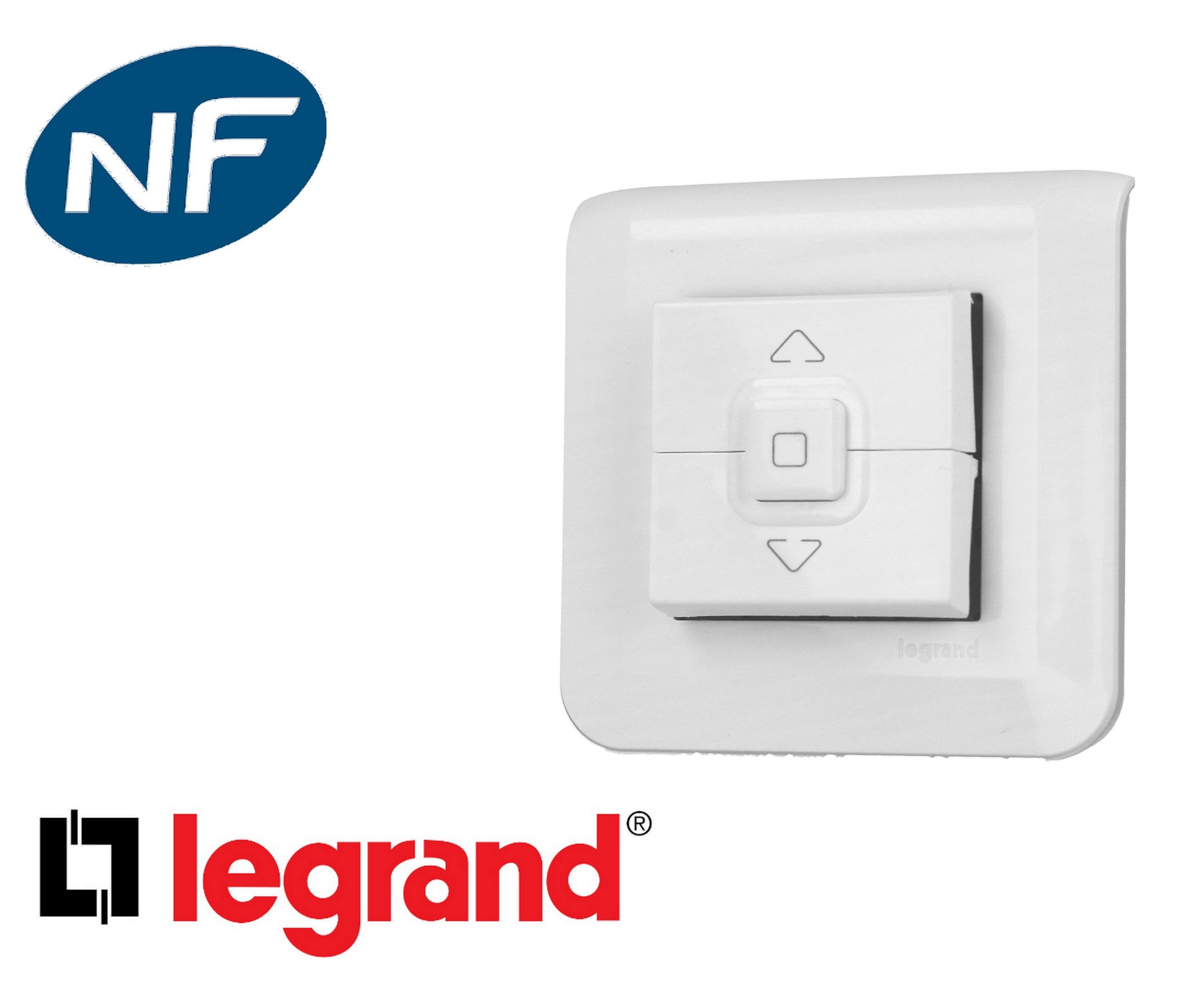 Appareillage volet roulant Legrand Mosaic a encastrer