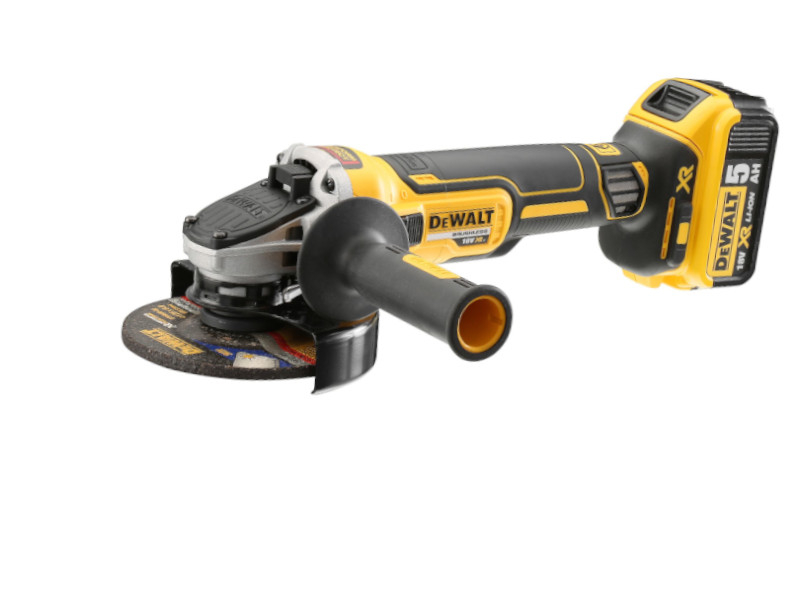 Meuleuse 125 mm XR 18V 5Ah Li-Ion Brushless DEWALT