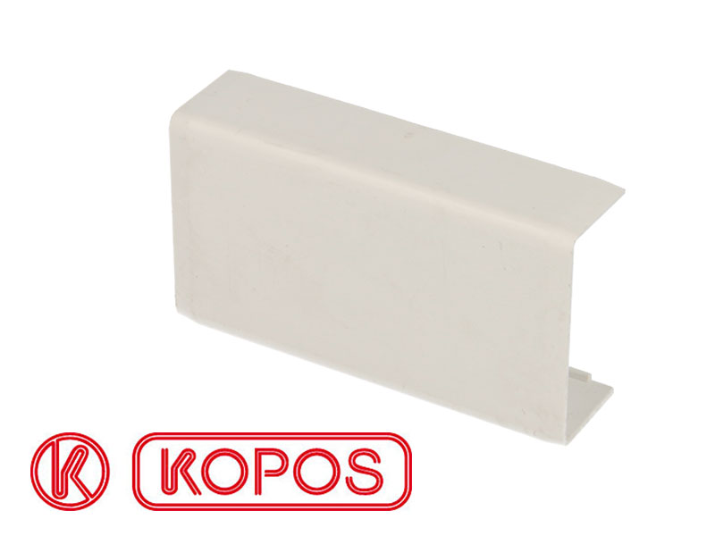 Jonction linéaire pour goulotte PVC blanc 40 x 20 mm KOPOS