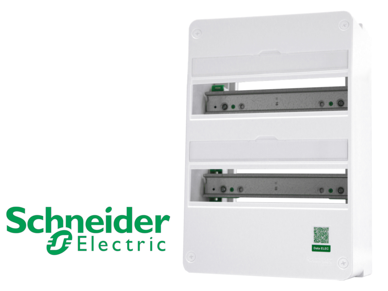 Coffret nu 26 modules 2 rangées Schneider Resi9