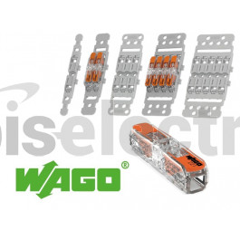 Borne WAGO Inline pour fil souple ou rigide 4mm²