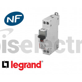 Disjoncteur Phase + Neutre 16A Legrand DNX 3 Vis