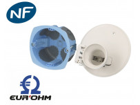 Eur'Ohm - Sortie de câble encastré - IP44 - 10/20A - Réf : 60097