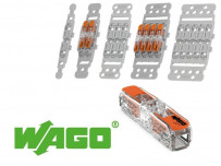 60 connecteurs wago traversant 2 entrées fil souple ou rigide