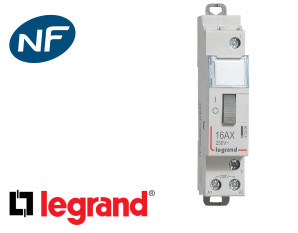 Legrand - Télérupteur CX3 silencieux unipolaire 16A - 230V - 412400 -  ELECdirect Vente Matériel Électrique
