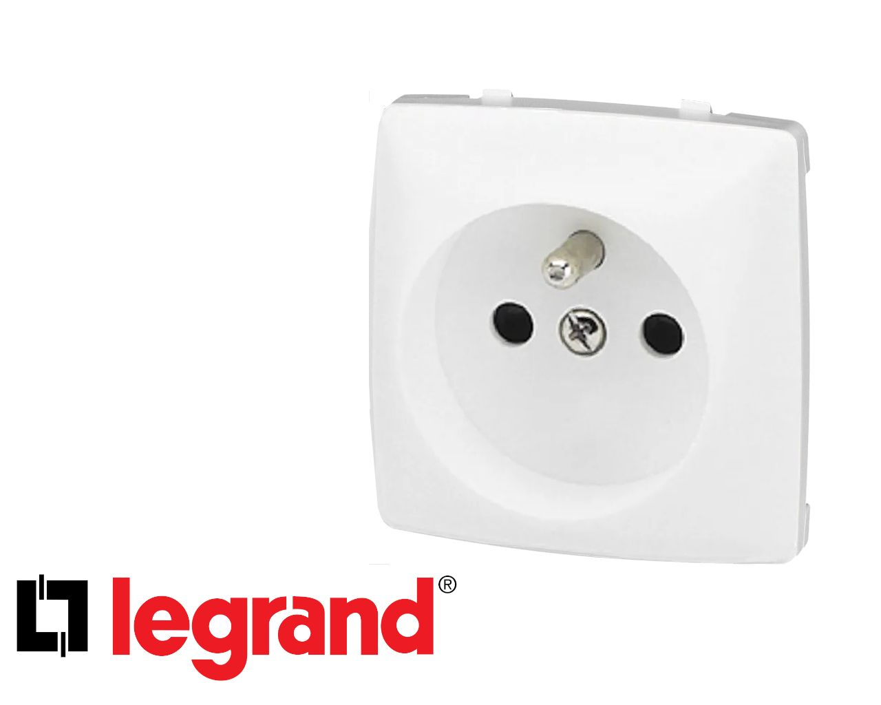 Prise de courant 16A 2P+T Legrand Otéo composable